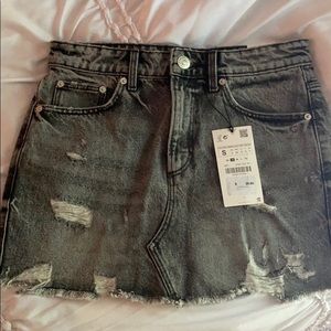 Zara denim skirt